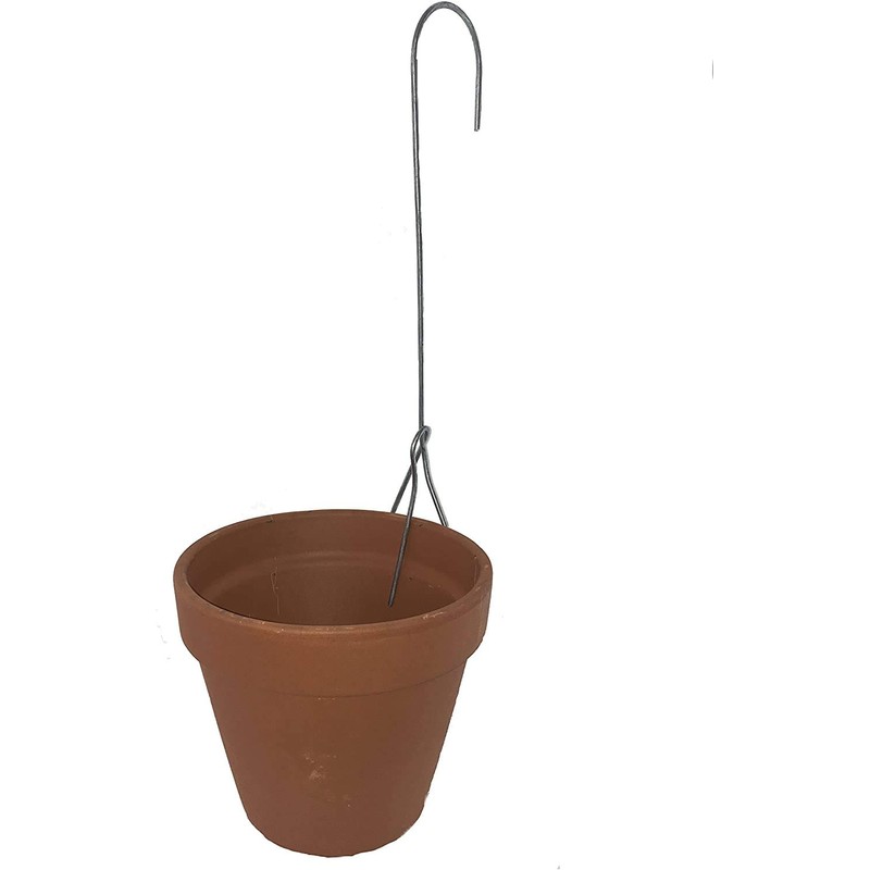 Orchid Nerd 12 Galvanized Single Clip-on Pot Hanger for Orchids