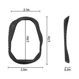 ALLTOO 1 Pair Anti Slip Pedal Protection Cover Quick Release Bicycle Anti Slip Pedal Protection Cover, for Wahoo for Speedplay Zero Bicycle Lock Pedal Parts(Black)