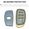 TPU Protector Key Fob Cover Keychain fit for Hyundai Tucson