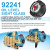 92241 Oil Level Sight Glass W/Gasket Bubble Style for Cat