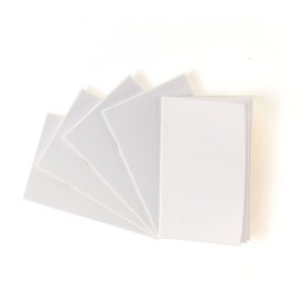 Hygloss Products White Blank Books – Great Books for Journaling, Sketching, Writing & More – Fun for Arts & Crafts - Pocket-size - 4.25 x 5.5 Inches - 100 Pack