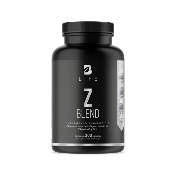 B Life Zinc Con Colágeno Y Vitamina C - 200