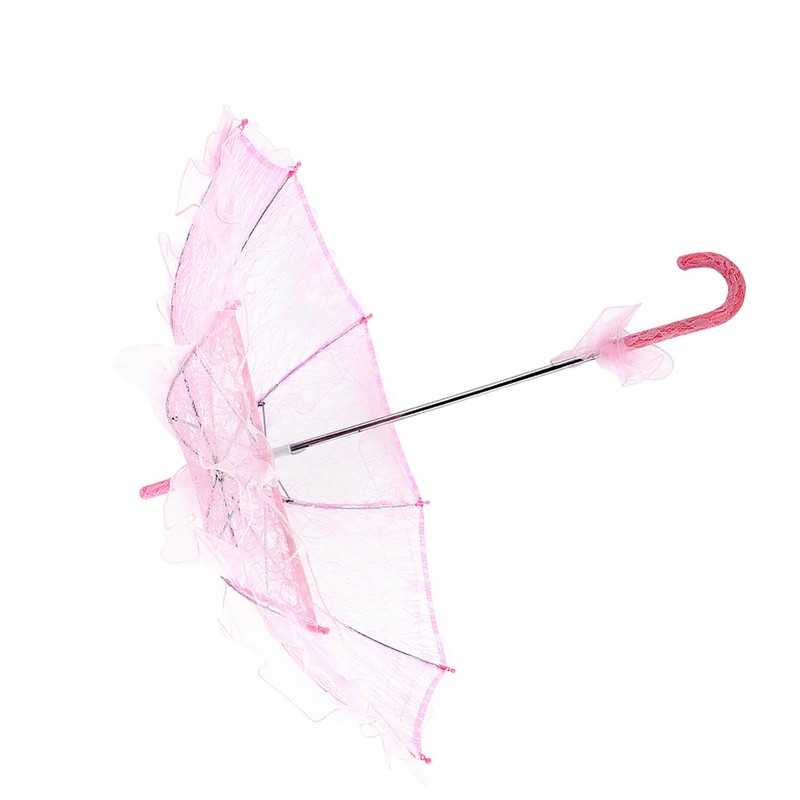 Bridal Lace Cotton Umbrella for Wedding Parties Dancing Photography Prop