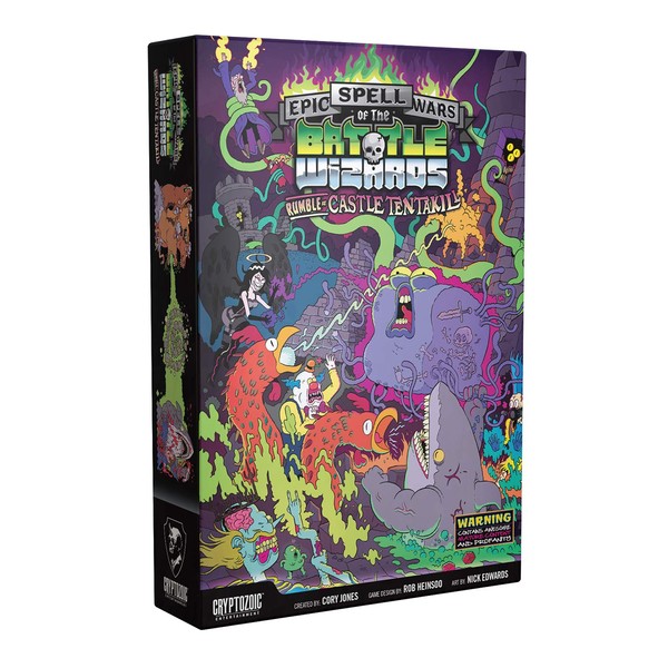 Cryptozoic Entertainment, Inc. CZE016331 Epic Spell Wars of the Battle Wizards II: Rumble at Castle Tentakill Card Game
