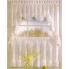 United Cortina Encaje Guirnaldas de Viena, 54 por 38-Inch, Natural,