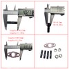haoshun Turbo Stud Nut with Gaskets 5266419 4931642 3818824 For
