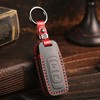 smasol Compatible WR-V Key Cover Freeze Genuine Leather New Fit