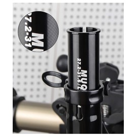 100mm Bike Seat Post Shim 27.2 to 28.6 30 30.4 30.8 30.9 31.6 33.9 Aluminum Alloy Bicycle Seatpost Tube Adapter for MTB,Mountain,City Bike,Road Bike (27.2-30.9mm)
