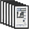 DoubleFill 6 Pcs 11x22 in Newspaper Frame with Mat Assorted