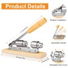 ChromLives Walnut Cracker Nut Cracker Nut Cracker Walnut Tongs with