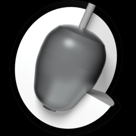 Brunswick Twist Black Gold Silver Bowling Ball - 15