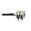 WITTKOWARE Stereo Potentiometer with Long Plastic Axis (6 x 42