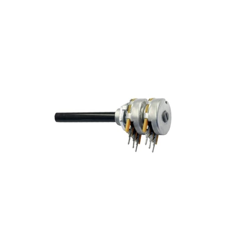 WITTKOWARE Stereo Potentiometer with Long Plastic Axis (6 x 42
