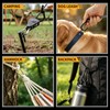 4Pcs Stainless Steel Spring Snap Hook Carabiner 304 Stainless Steel