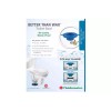 georglasko_8 Wax Free Toilet Seal Bowl Gasket Fit Any Drain