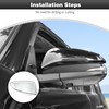 CheroCar for 4runner Side Mirror Covers Mirror Caps Compatible with