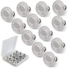 12 Sets Button Pins for Jeans, Jean Buttons Pins for
