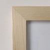 YUUPIILY 7x7 Picture Frame with Mat 4x4.Square Solid Wood Frames.