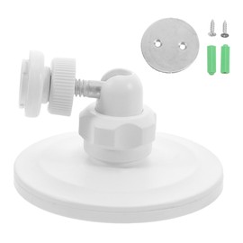 SHOWERORO Magnetic Wall Mount Bracket for CCTV Cameras Durable Plastic Security Camera Holder Compact Design for Outdoor Use Compatible with Blink Effortless Installation