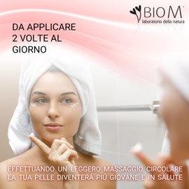 BioM Laboratorio della Natura Face Cream with Snail Slime and Hyaluronic Acid - Anti-Wrinkles, Moisturising and Regenerating for All Skin Types - 50ml