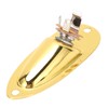 Guitar Input Jack Boat Style 6.35mm Metal Electric Guitar Input