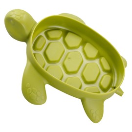 Bojueshaw Cute Turtle Soap Dish,Self Draining Soap Holder,Plastic Soap Saver with Drainage Holes for Bathroom,Kitchen & Shower