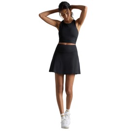 Rhone - Falda de campo para mujer de 16 pulgadas, Negro -, Large
