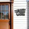 American Eagle 2nd Amendment Metal Art, Patriotic Wall Decor