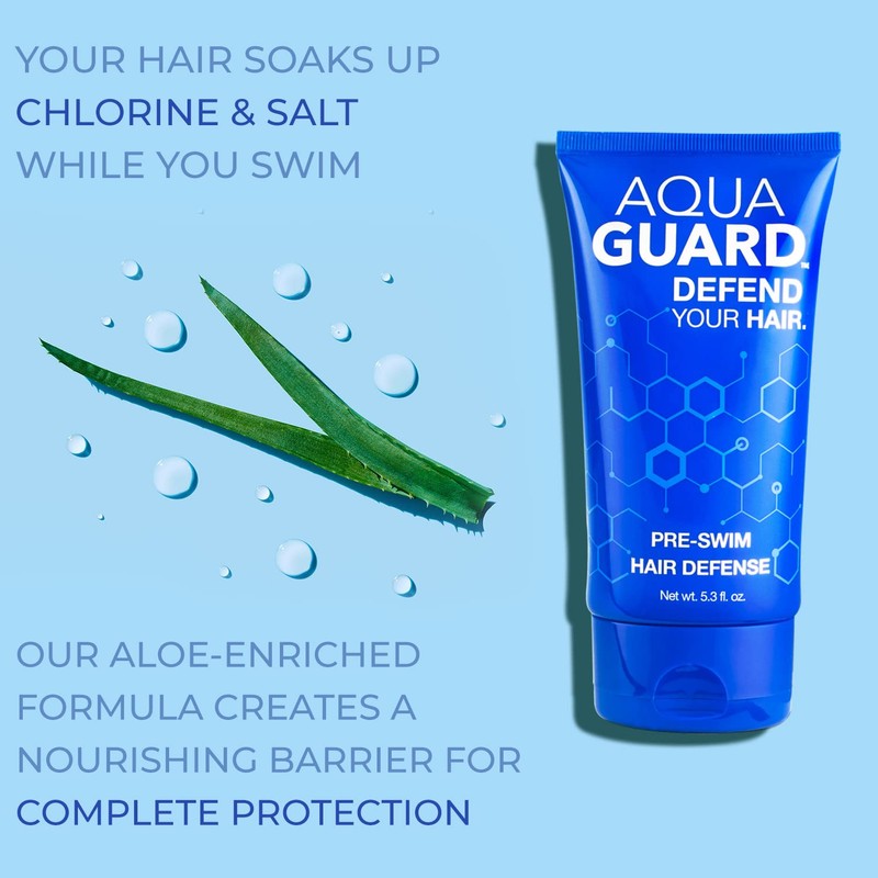 AQUA GUARD Pre-Swim Hair Defense | No More Swim Hair