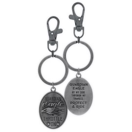 AngelStar Guardian Eagle Throttle On Key Chain 17435