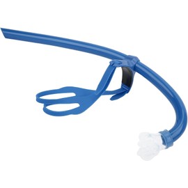 Snorkel De Natación, Snorkel De Montaje Frontal, con Boquilla De Silicona para Entrenamiento De Natación, Diadema Ajustable para Buceo Y