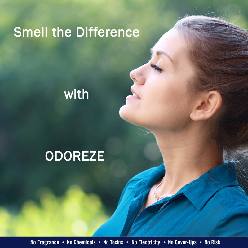 ODOREZE Natural House Odor Eliminator Spray: Makes 64 Gallons to