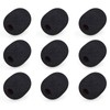9 Packs Mini Wireless Furry Windscreen & Foam Cover Set