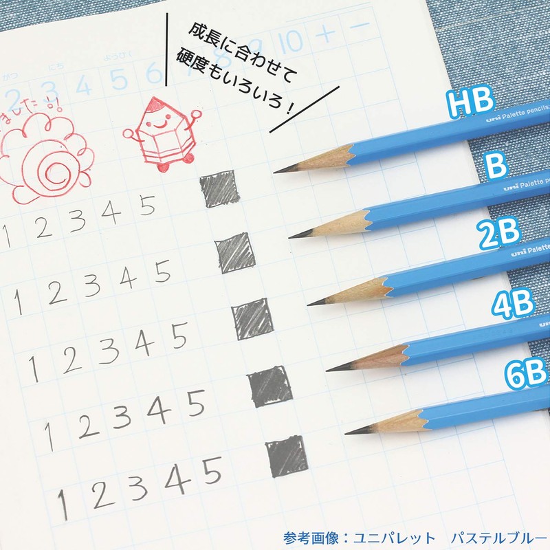 Mitsubishi Pencils Hachatko Hachko Wood Shaft HT03 2B Hedgehog &