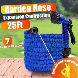 25FT 3X Stronger Deluxe Expandable Flexible Garden Hose Water Hose Spray Nozzle