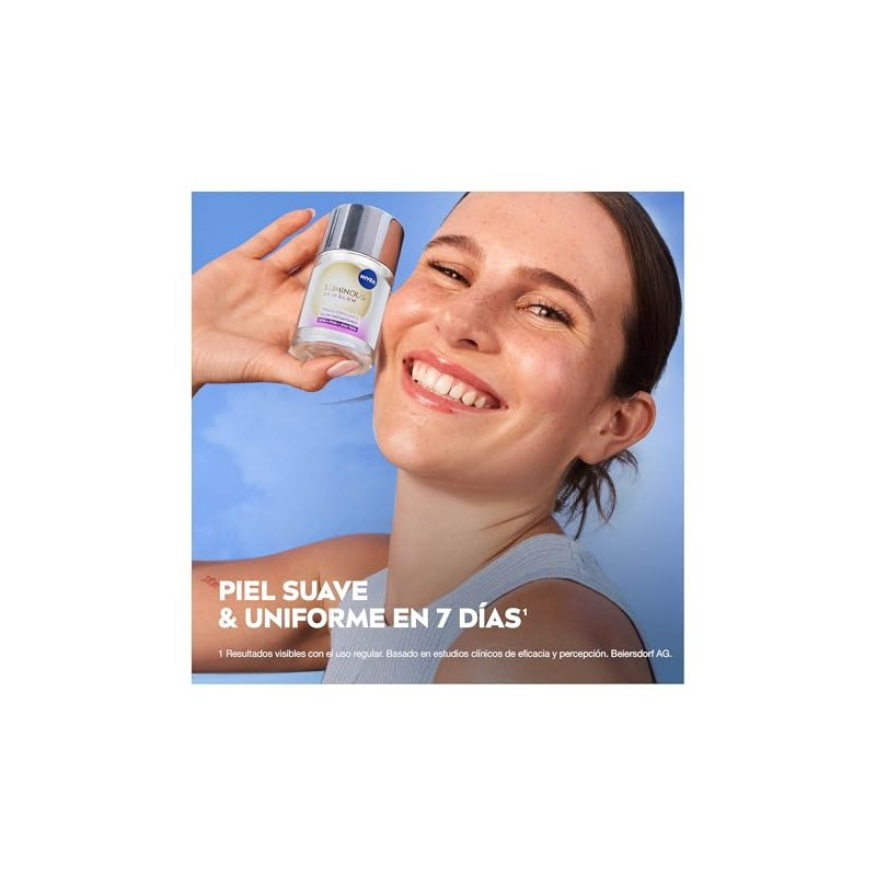 NIVEA Tónico Exfoliante Glow Instantáneo 100 ml: Exfoliación Suave y