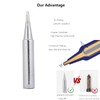 Soldering Iron Tips,900M Solder Tip Replacement, Solder Welding Replacement Tip