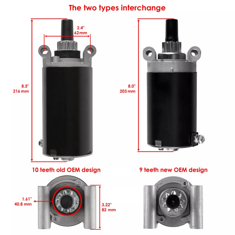 Kohler Starter for Kohler Confident Zt710 Zt720 Zt730 Zt740