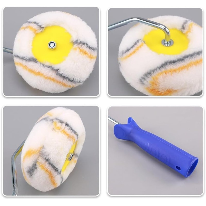 Drywall Corner Roller, 1Pc Drywall Paint Edger Roller Brush with