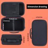 Peyyargo Storage Case Compatible with Bose Soundlink Max Speaker (Black)