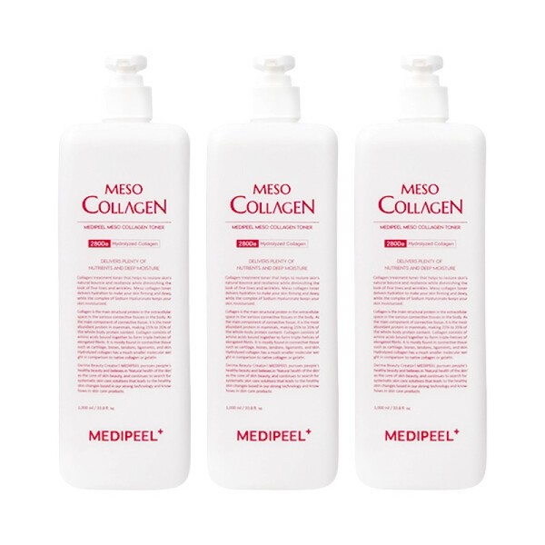Medipeel Red Lacto Meso Collagen Toner 1000ml x3 / 메디필