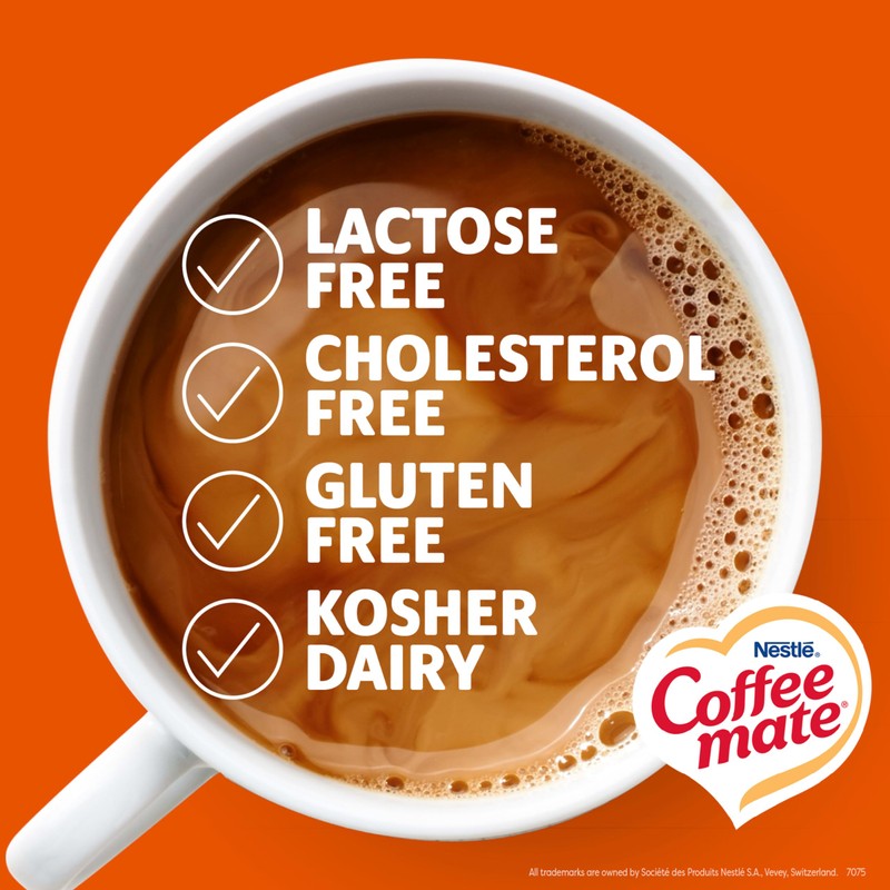 Nestle Coffee mate Coffee Creamer, Hazelnut, Non Dairy Powder Creamer,
