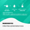Creatina Monohidratada Green 500g 100 Servicios