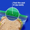 Ziploc Ziploc Sandwich and Snack Bags with EasyGuide Texture, Plastic