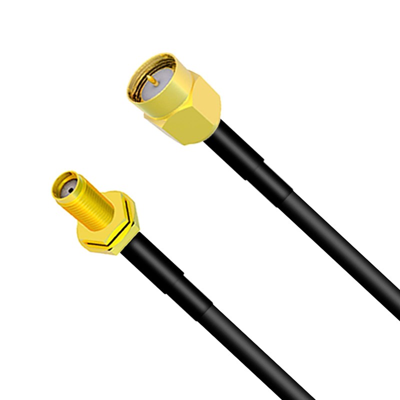 Goupchn - Cable coaxial SMA macho a hembra RG174 de