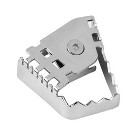 Foot Brake Widening for Motorcycle Stainless Steel Rear Foot Brake Pedal Pad Extender Replacement for F800Gs F700GS (Electroplated), Electroplated
