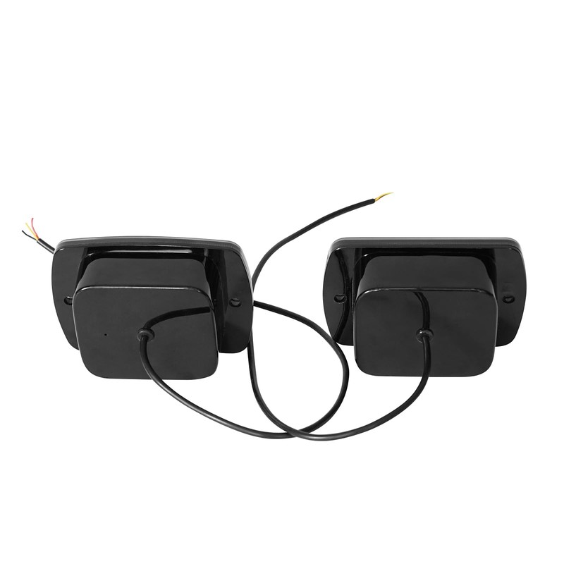 Hooke Road YJ Front Turn Signal Lights LED Amber Lamps