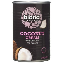Biona Coconut Cream Organic, 400 ml (Pack of 1)