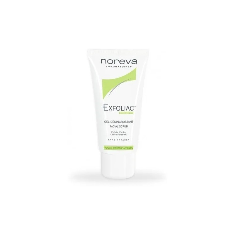 Exfoliac Gel Desincrustante Purificante Facial Noreva 50 Ml