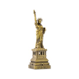 DS. DISTINCTIVE STYLE Statue of Liberty Model Metallic Figurine for Souvenirs - 15 cm